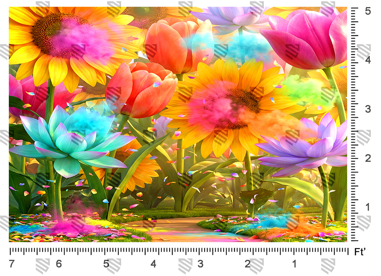 Garden of Floating Colors