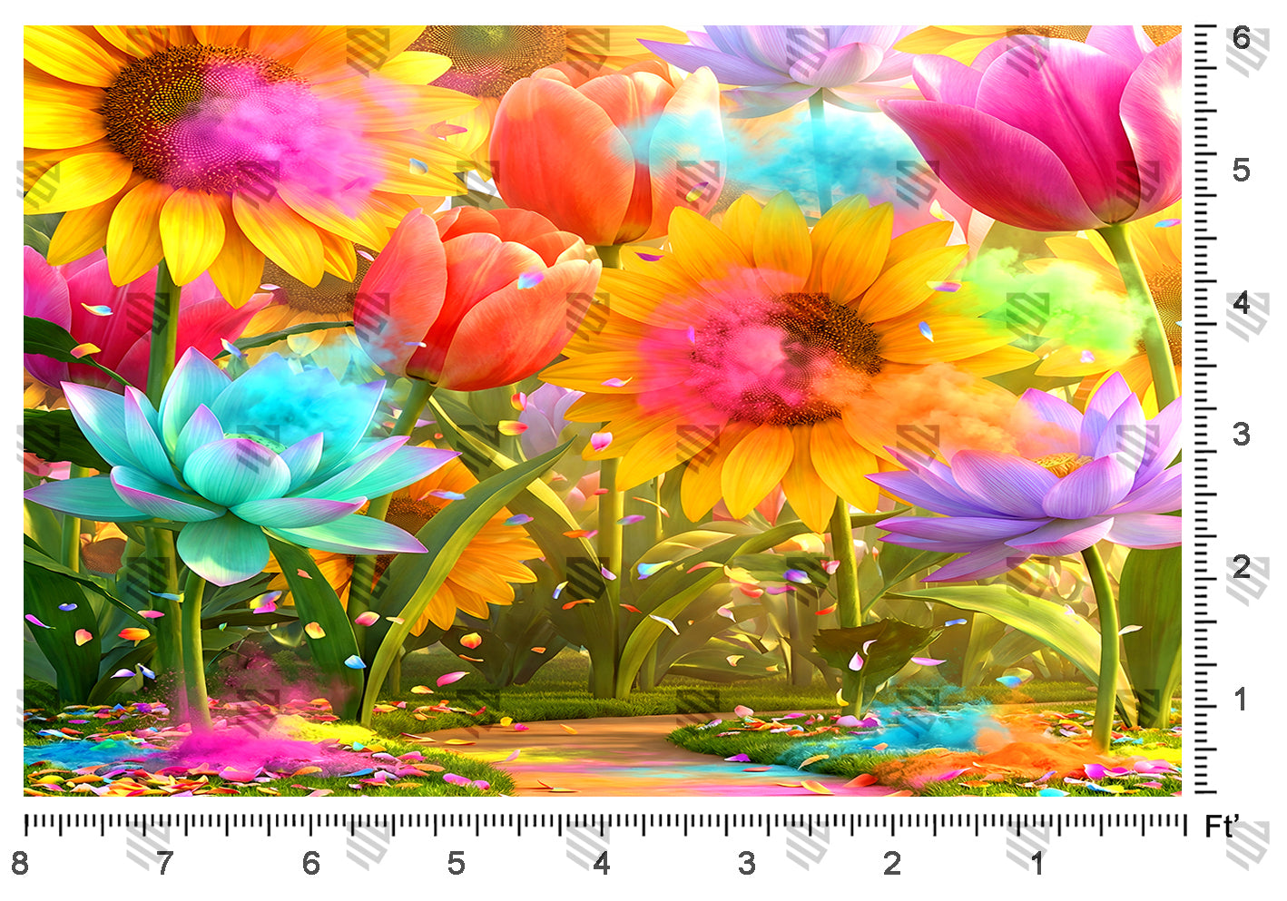 Garden of Floating Colors