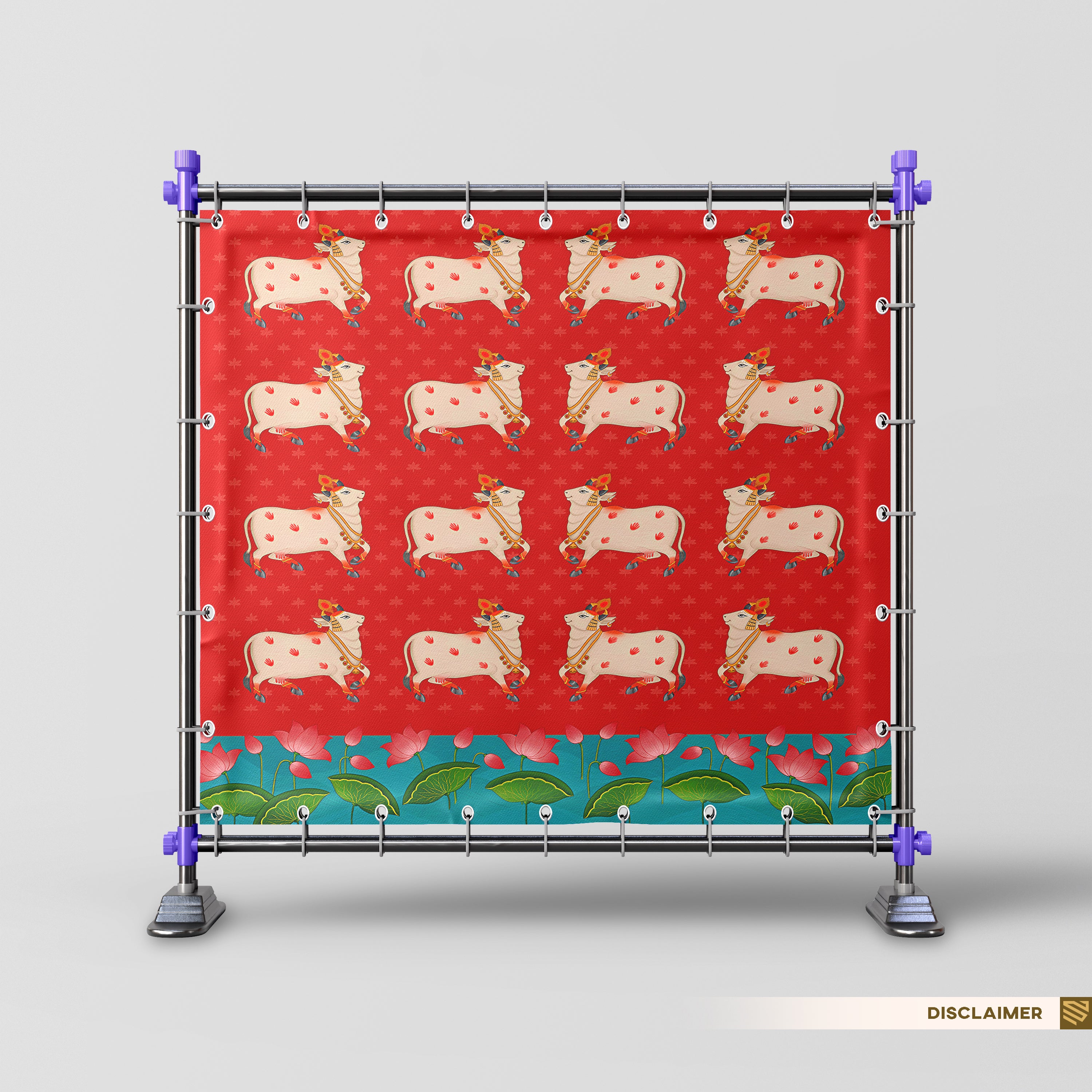 Gau Mata Lotus Charm