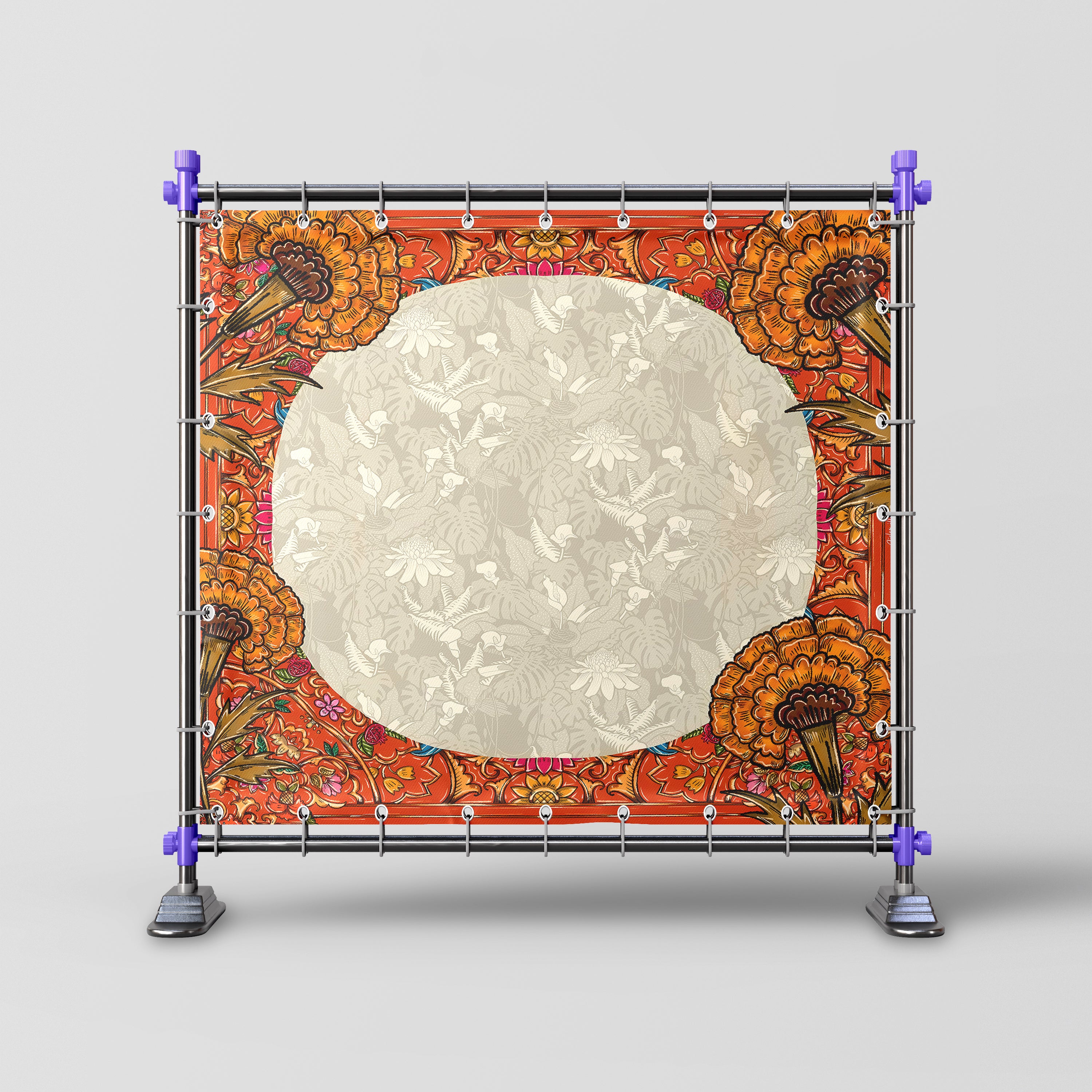 Genda Phool Ki Rangoli