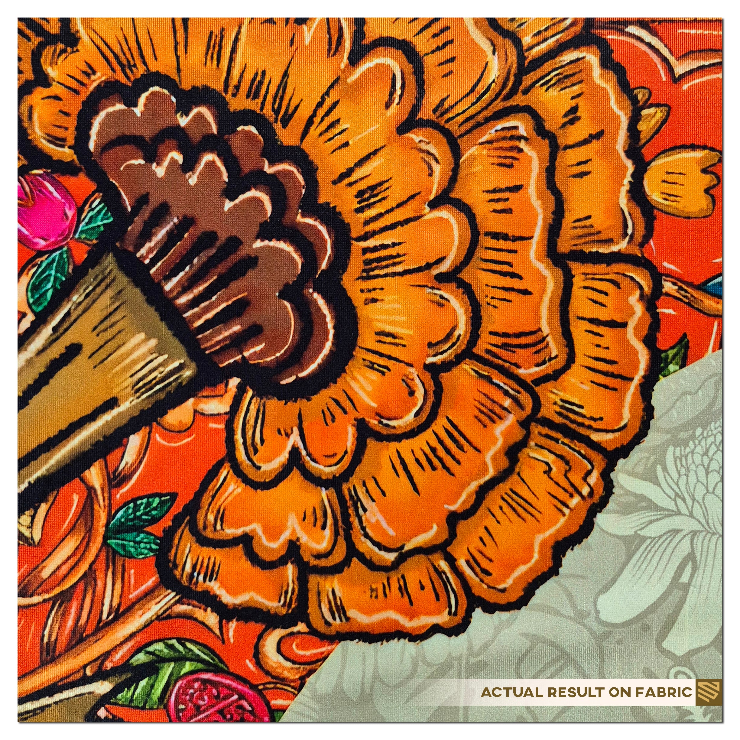 Genda Phool Ki Rangoli