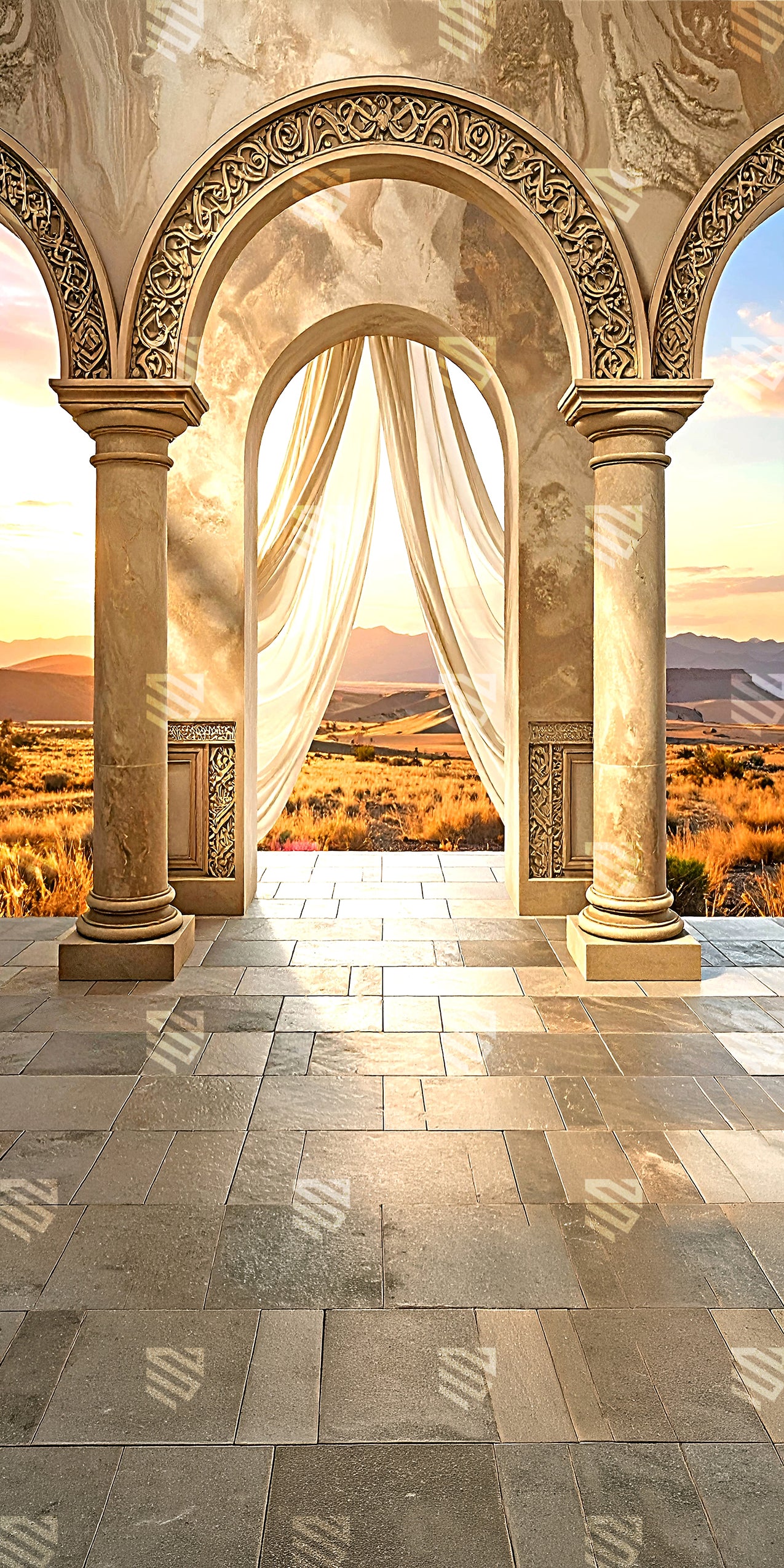 Golden Countryside Entrance