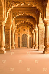 Golden Heritage Corridora Backdrop