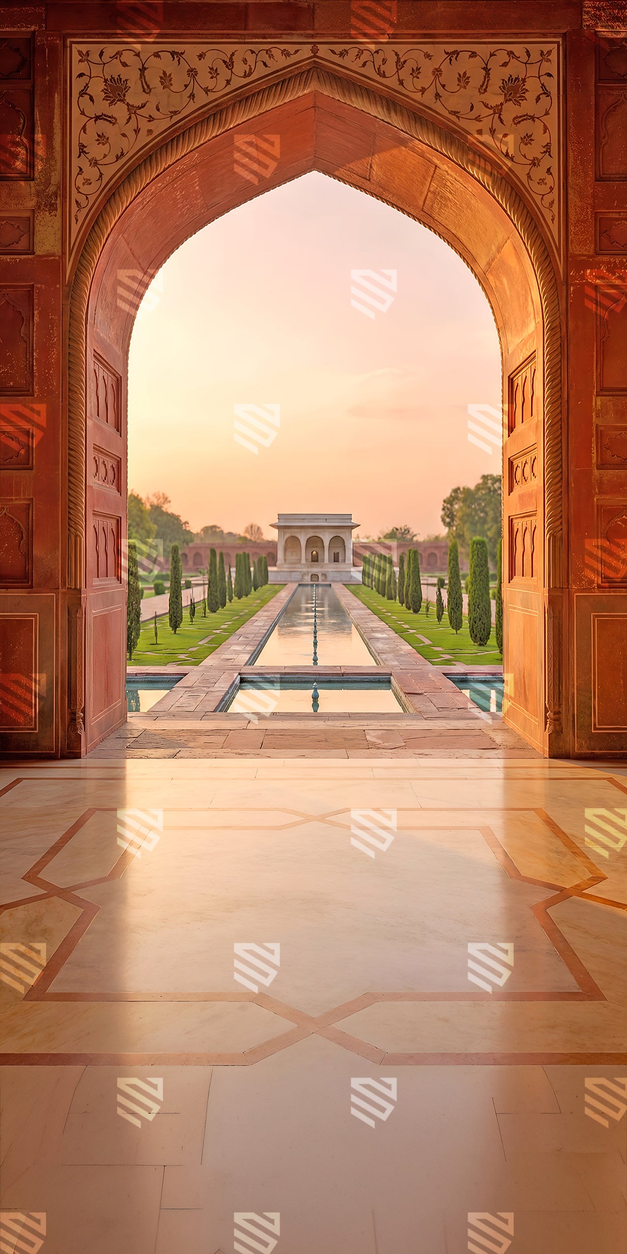 Grand Garden Entrance