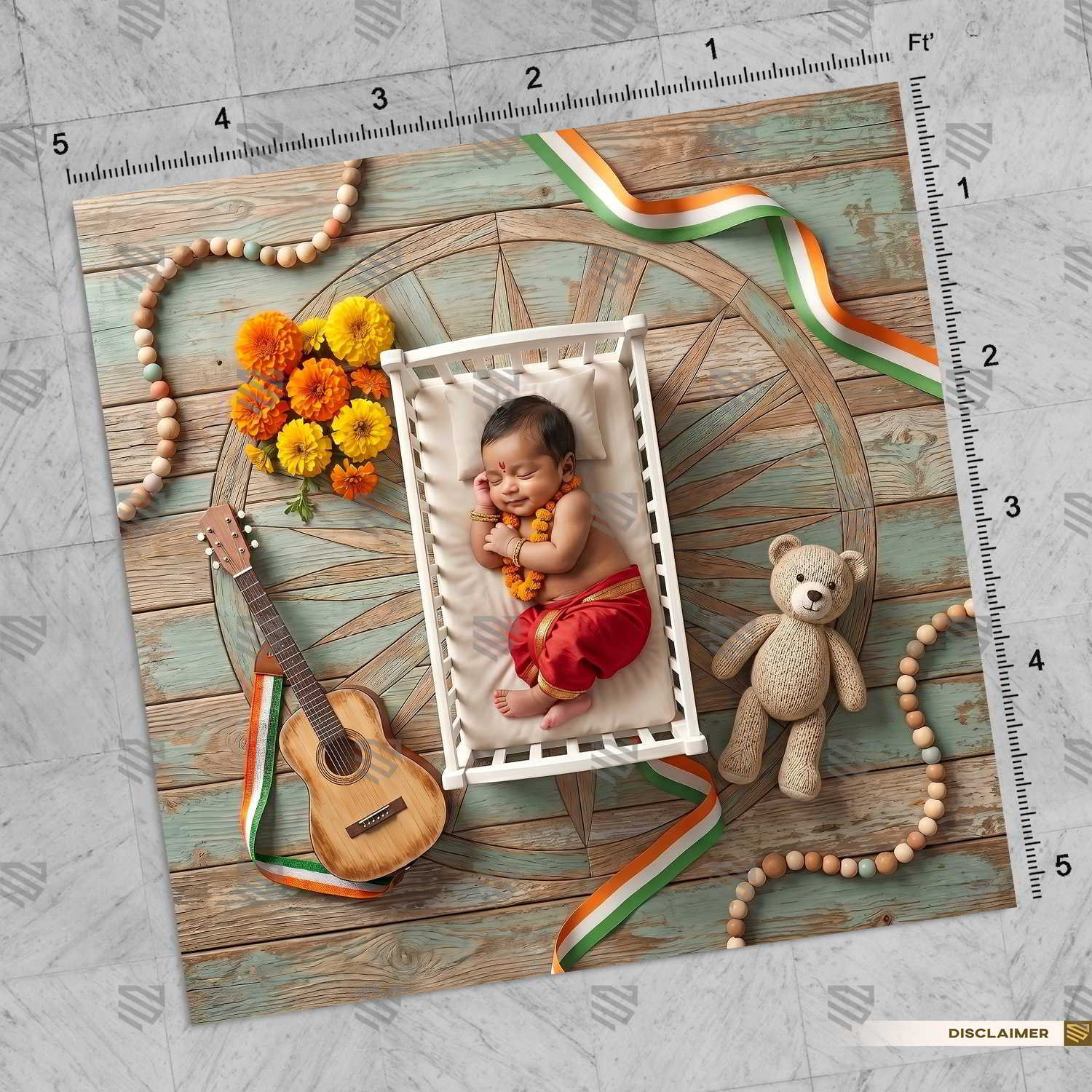 Guitar Dream Haven Newborn Baby Photography