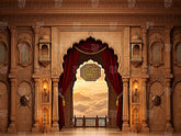 Hall of Maratha Majesty Backdrop