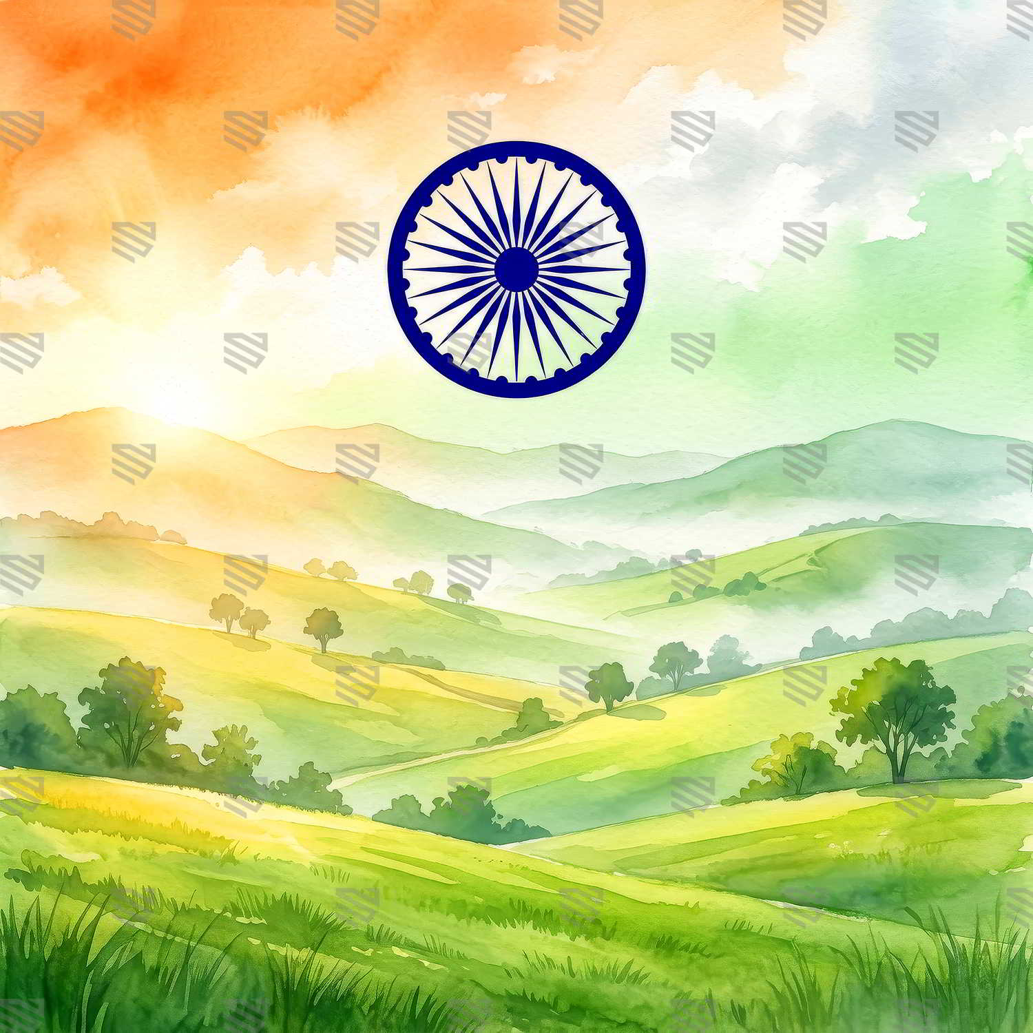 Hariyali Bharat Sankalp Backdrop