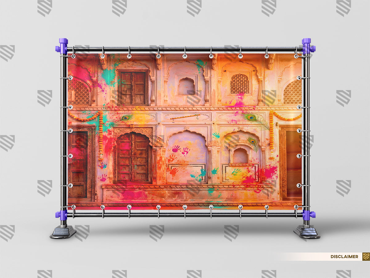 Heritage Splash of Color - Baby photoshoot Backdrop