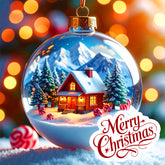 Holiday Cabin Charm Backdrop