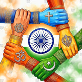 Hum Sab Ek Unity in Diversity Backdrop