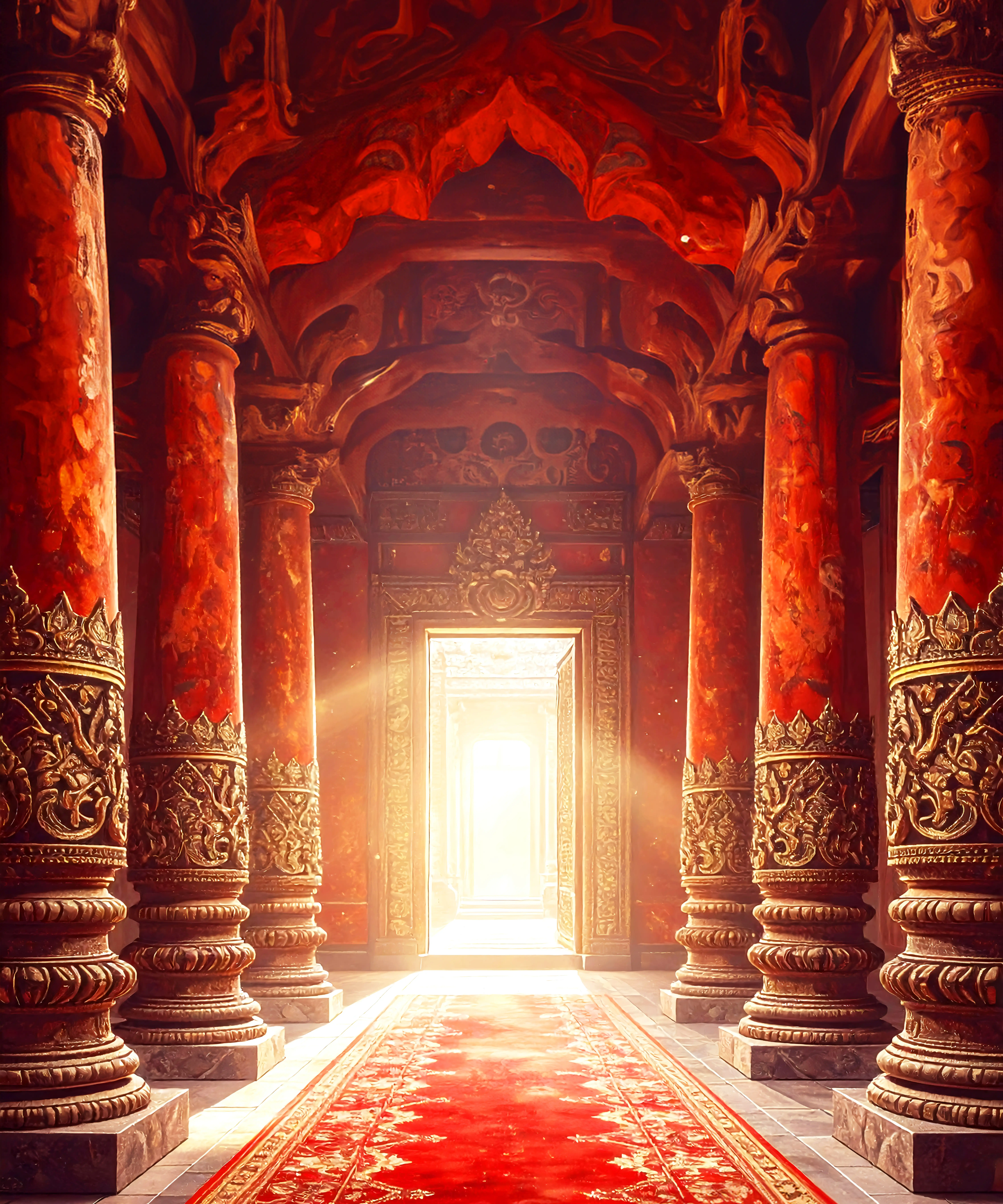 Imperial Red Corridor – Pathway to Royal Glory