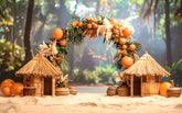 Island Bliss Setup Backdrop