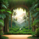 Jungle Ki Subah Backdrop