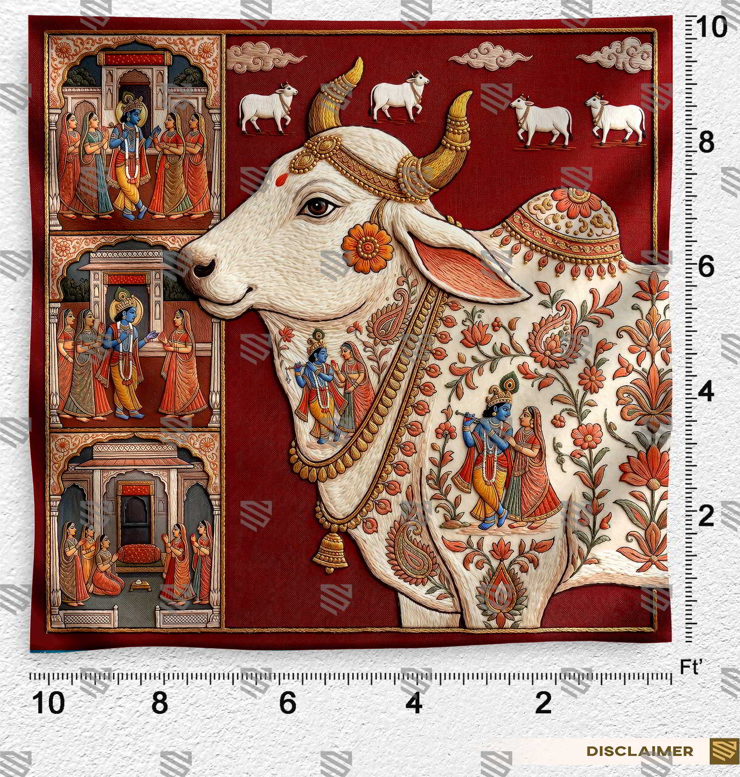 Kamdhenu Theme Backdrop