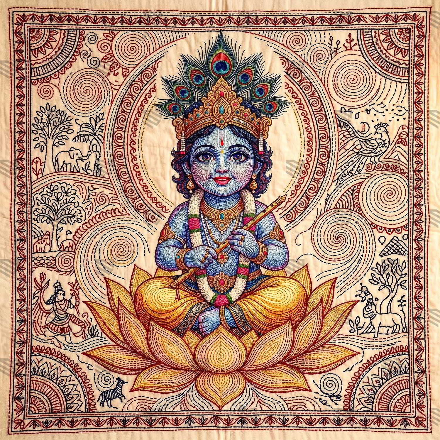 Kanha Photography Backdrop