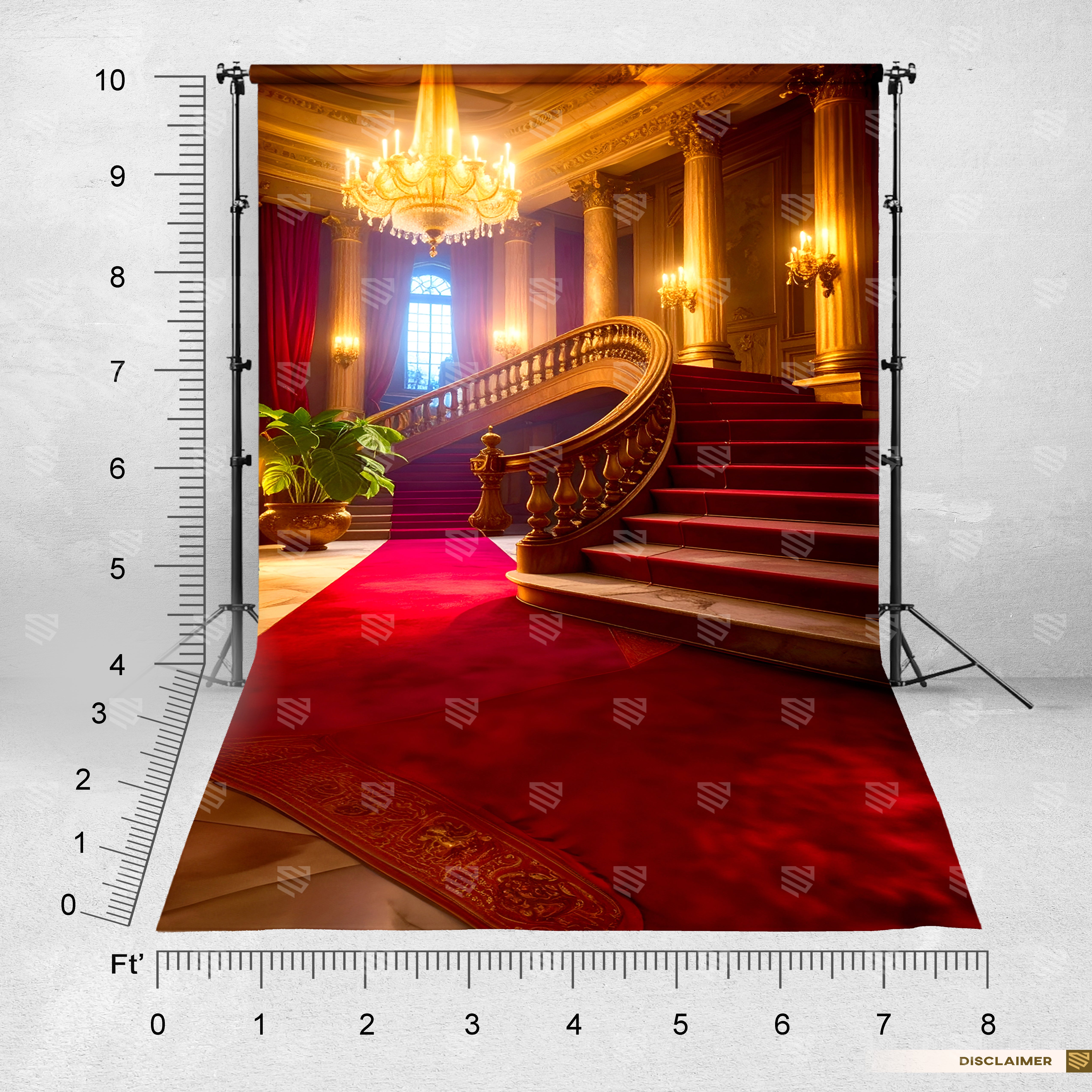 Majestic Stairway – The Grandeur of Royal Evenings
