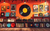 Melody Lounge Baby Backdrop