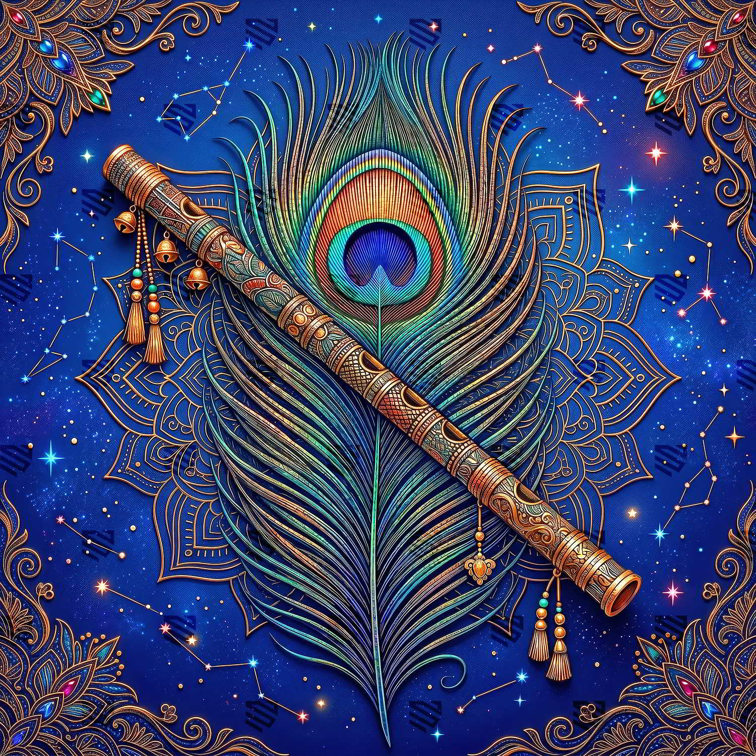 Morpankh Divine Venu Backdrop