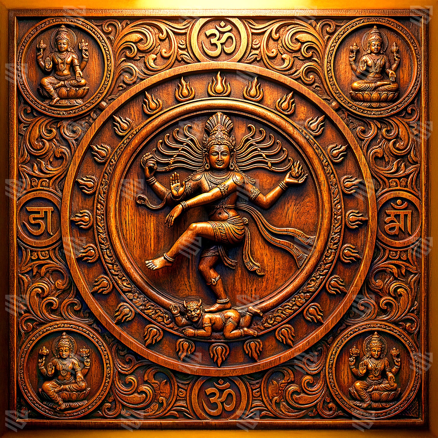 Nataraja Sacred Dance Panel