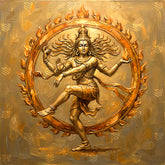 Nataraja Sacred Fire Dance Backdrop