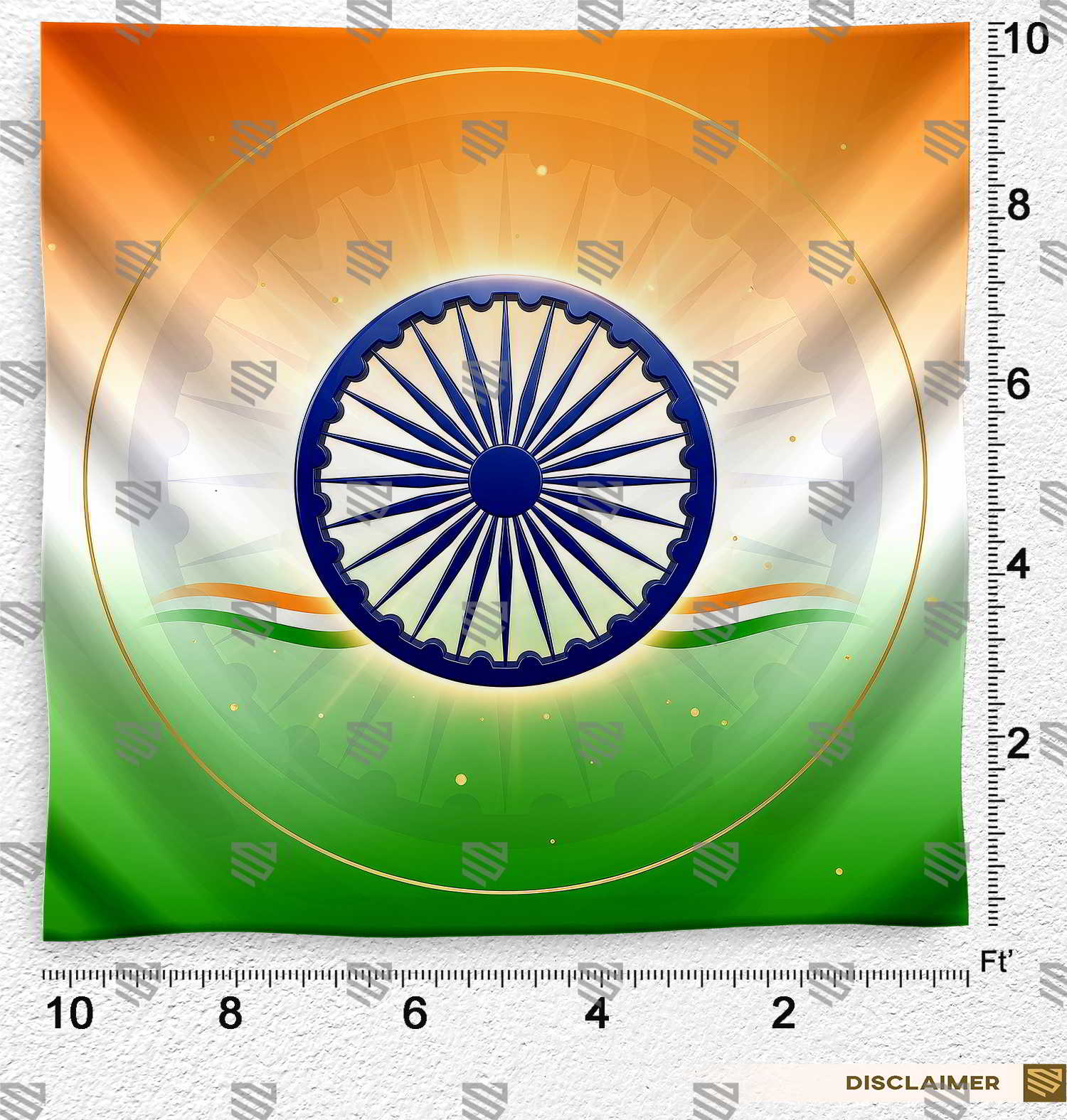 Ashoka Chakra Photo Backdrop