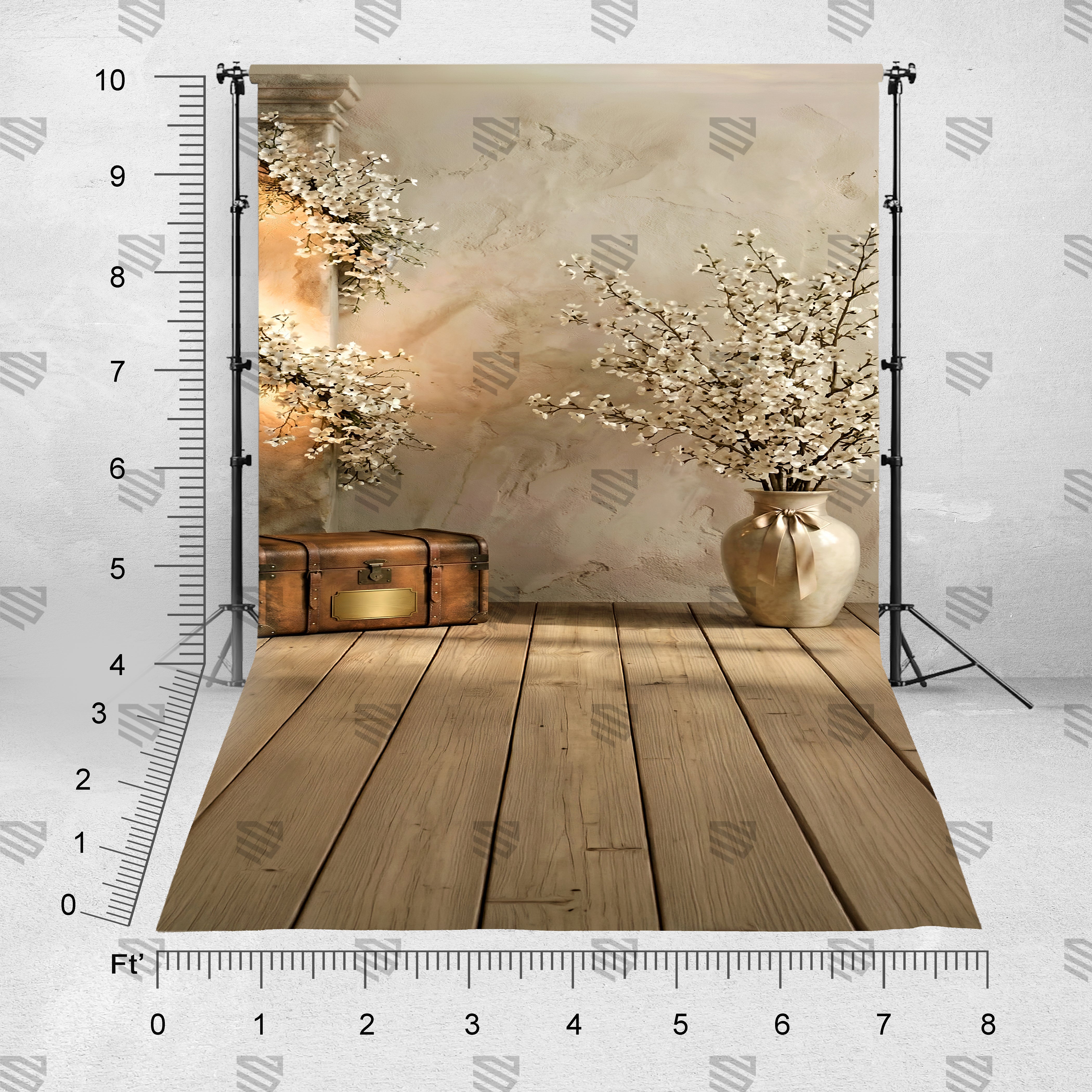 Neutral Blossom Corner