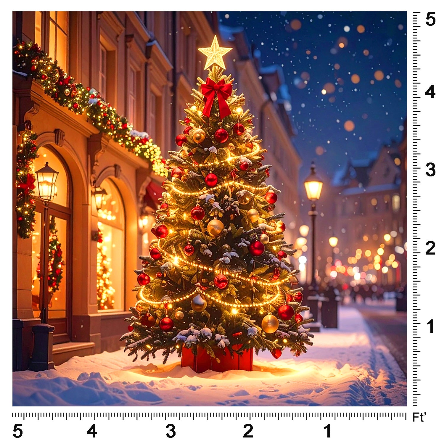 Night Golden Christmas