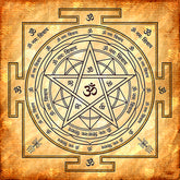 Om Shiva Energy Mandala Backdrop