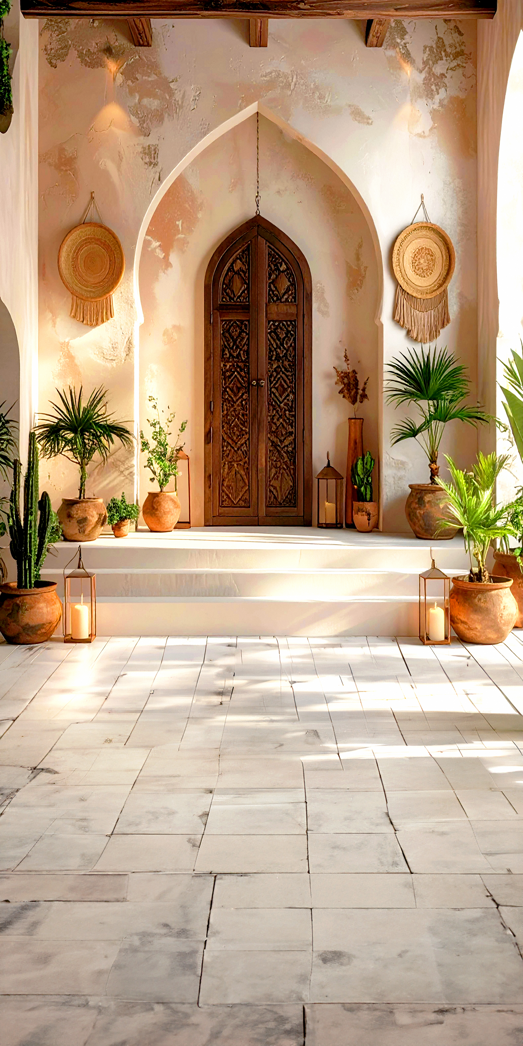 Ornate Doorway Retreat