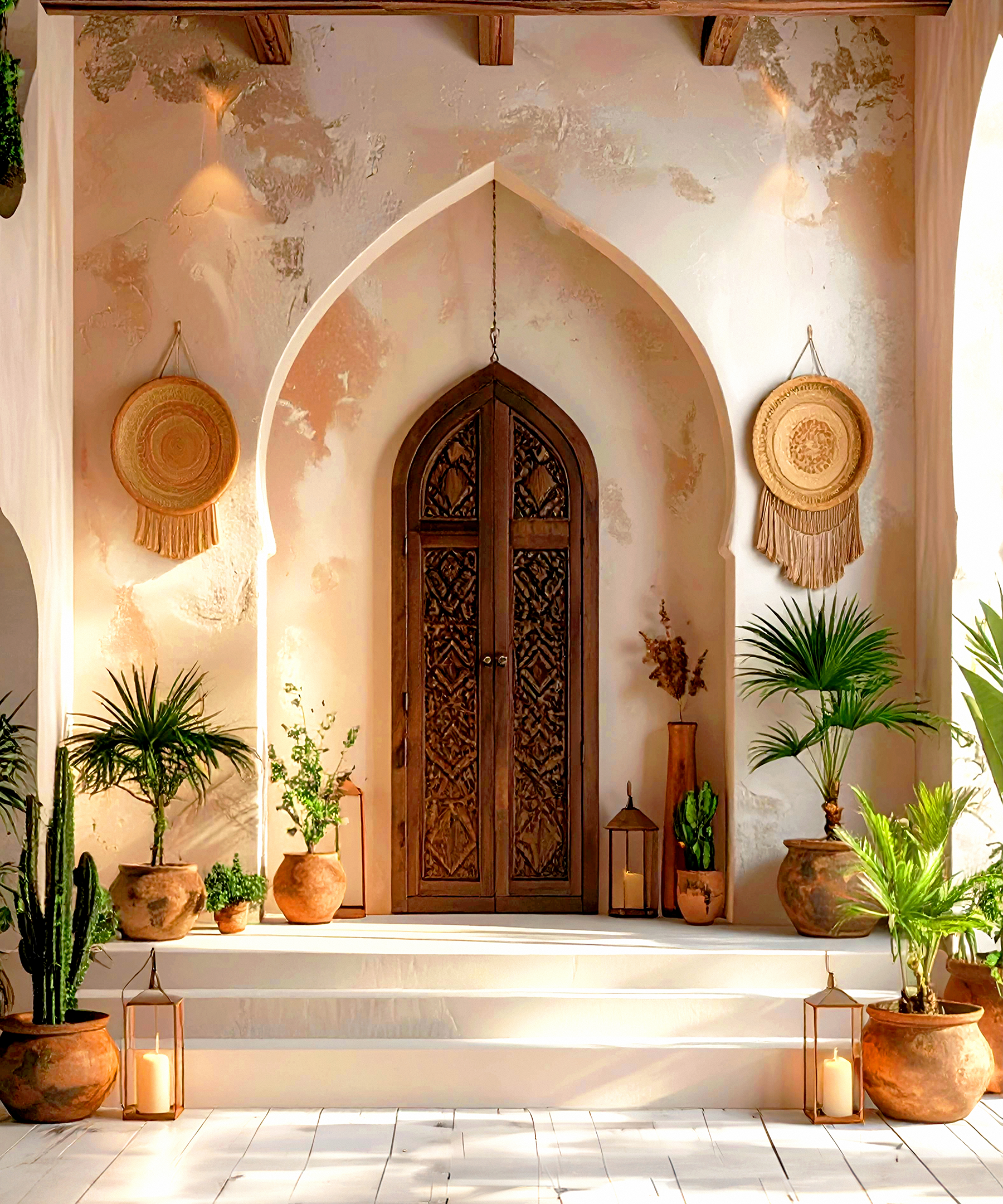 Ornate Doorway Retreat