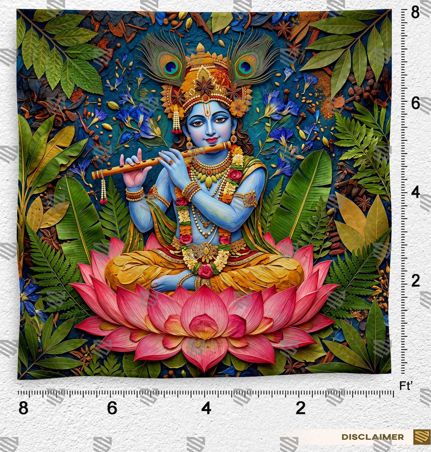 Krishna Photography Backdrop