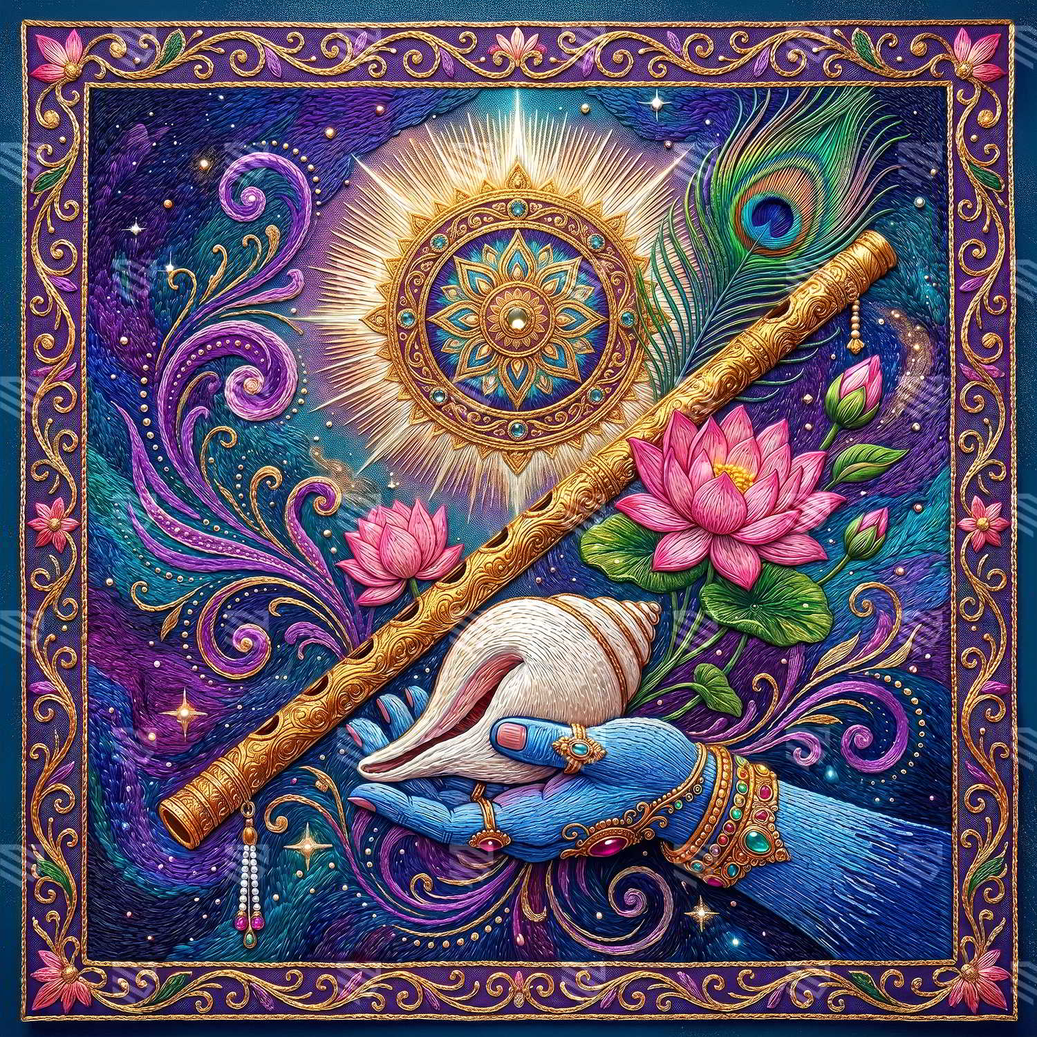 Panchajanya Divya Naad Backdrop