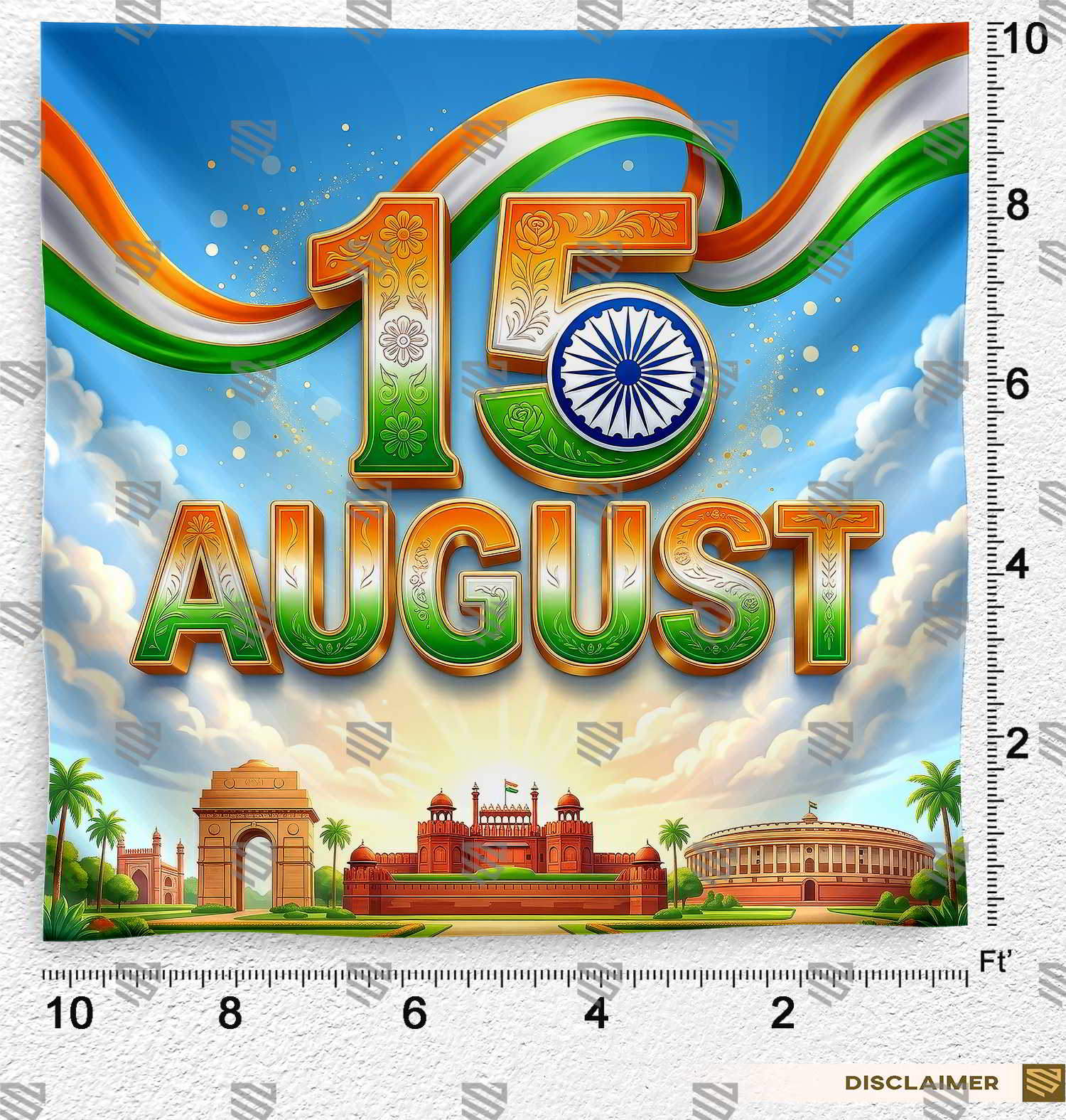 Independence Day Event Backdrop