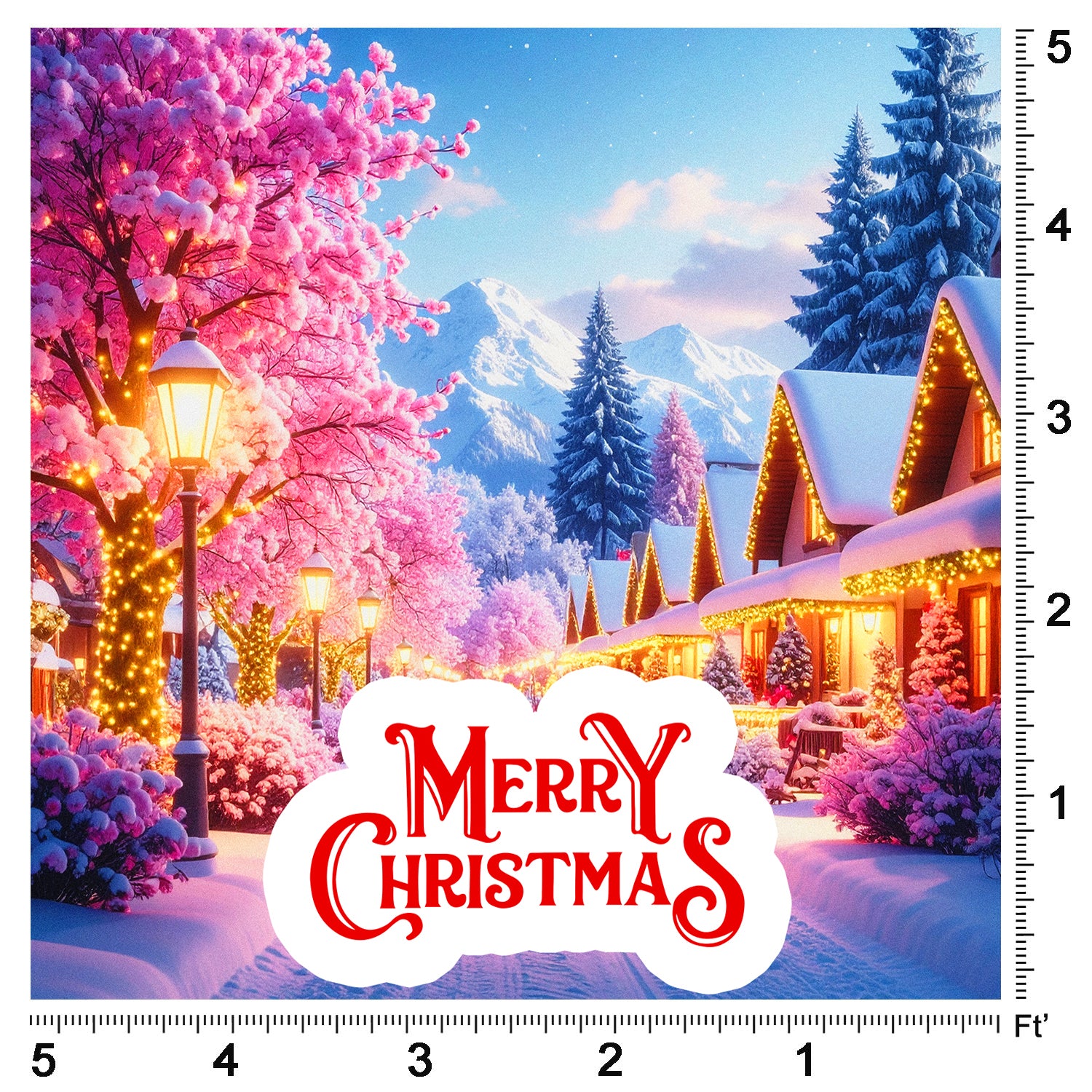 Pink Winter Christmas