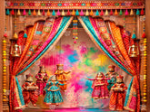 Puppet Carnival of Colors Backdrop