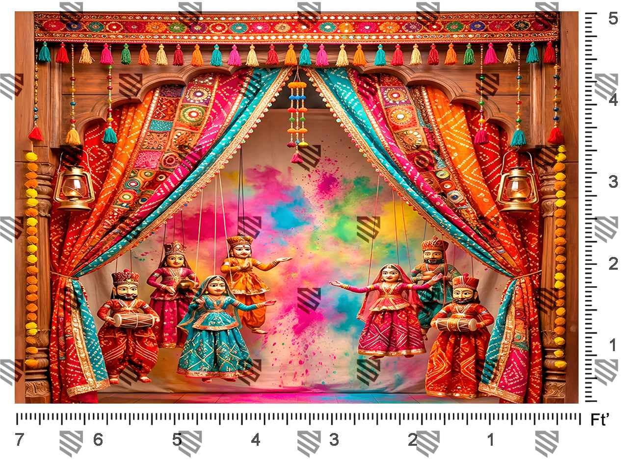Puppet Carnival of Colors