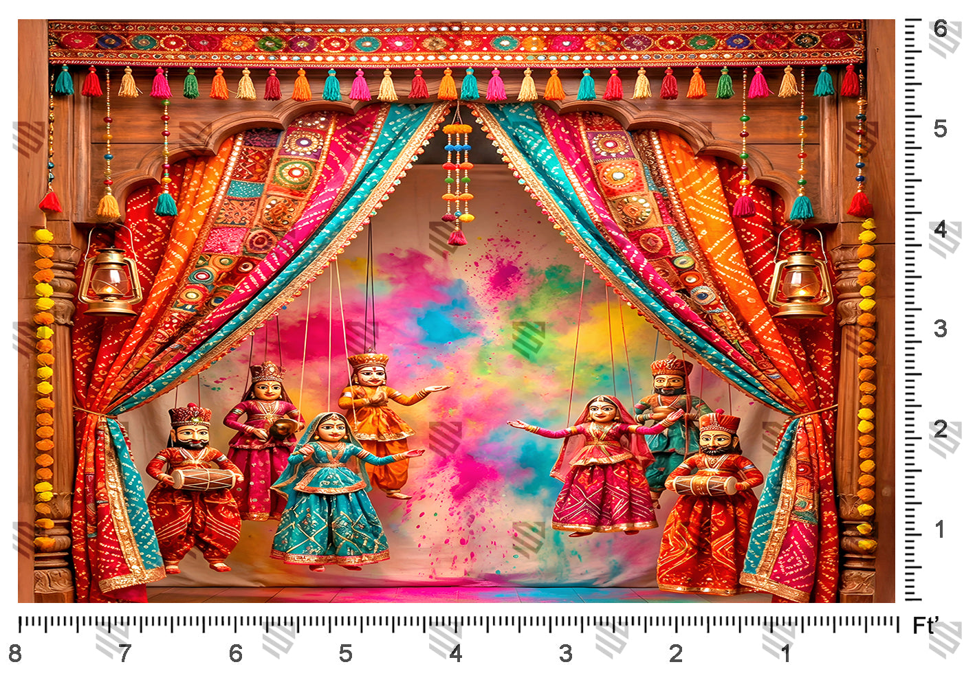 Puppet Carnival of Colors