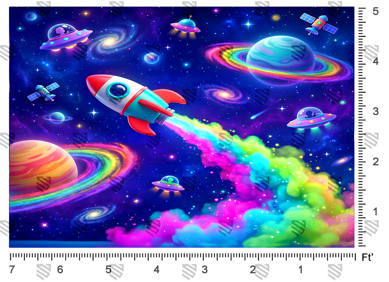 Rainbow Rocket Adventure