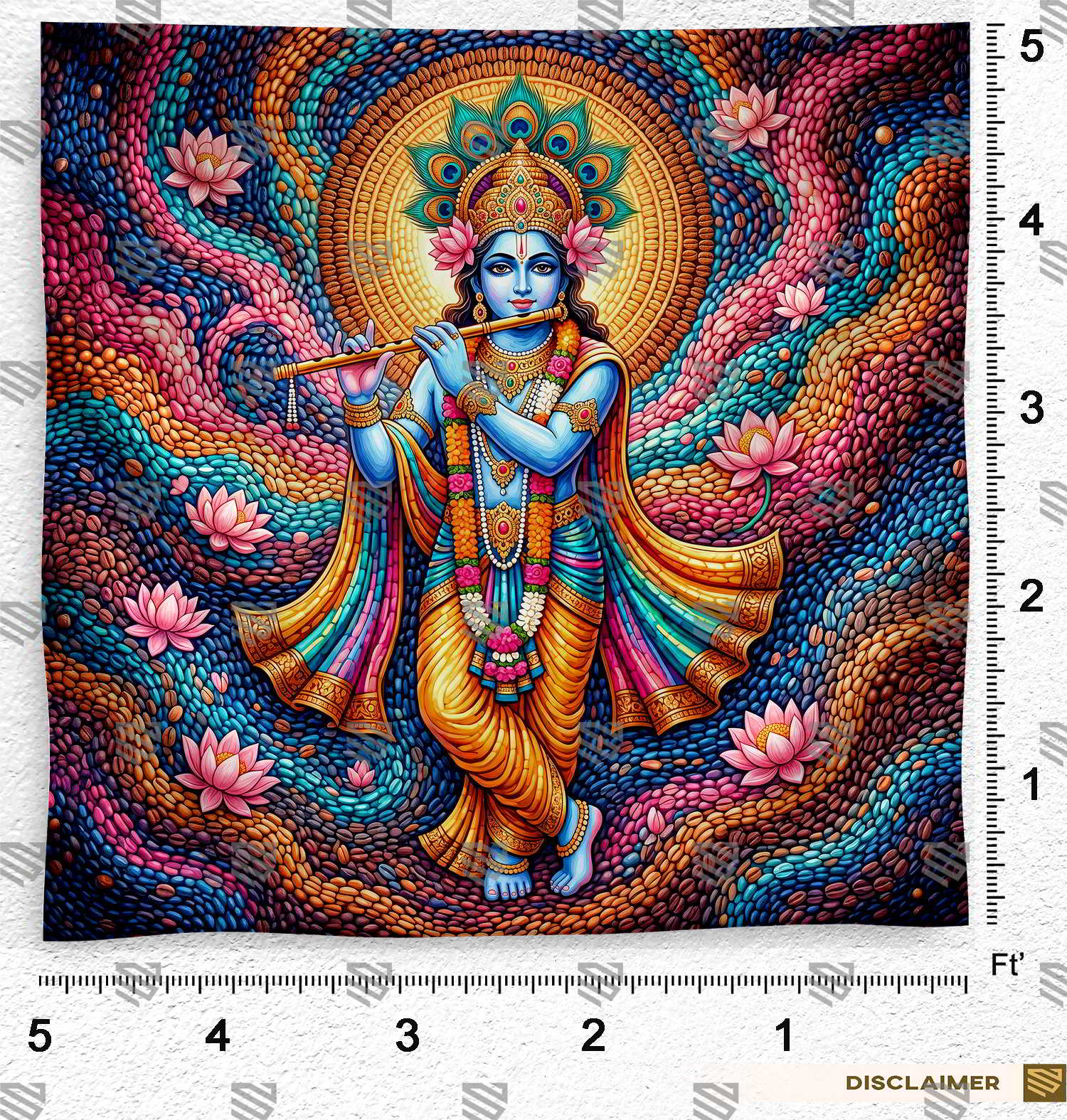 Madhav Mosaic Backdrop