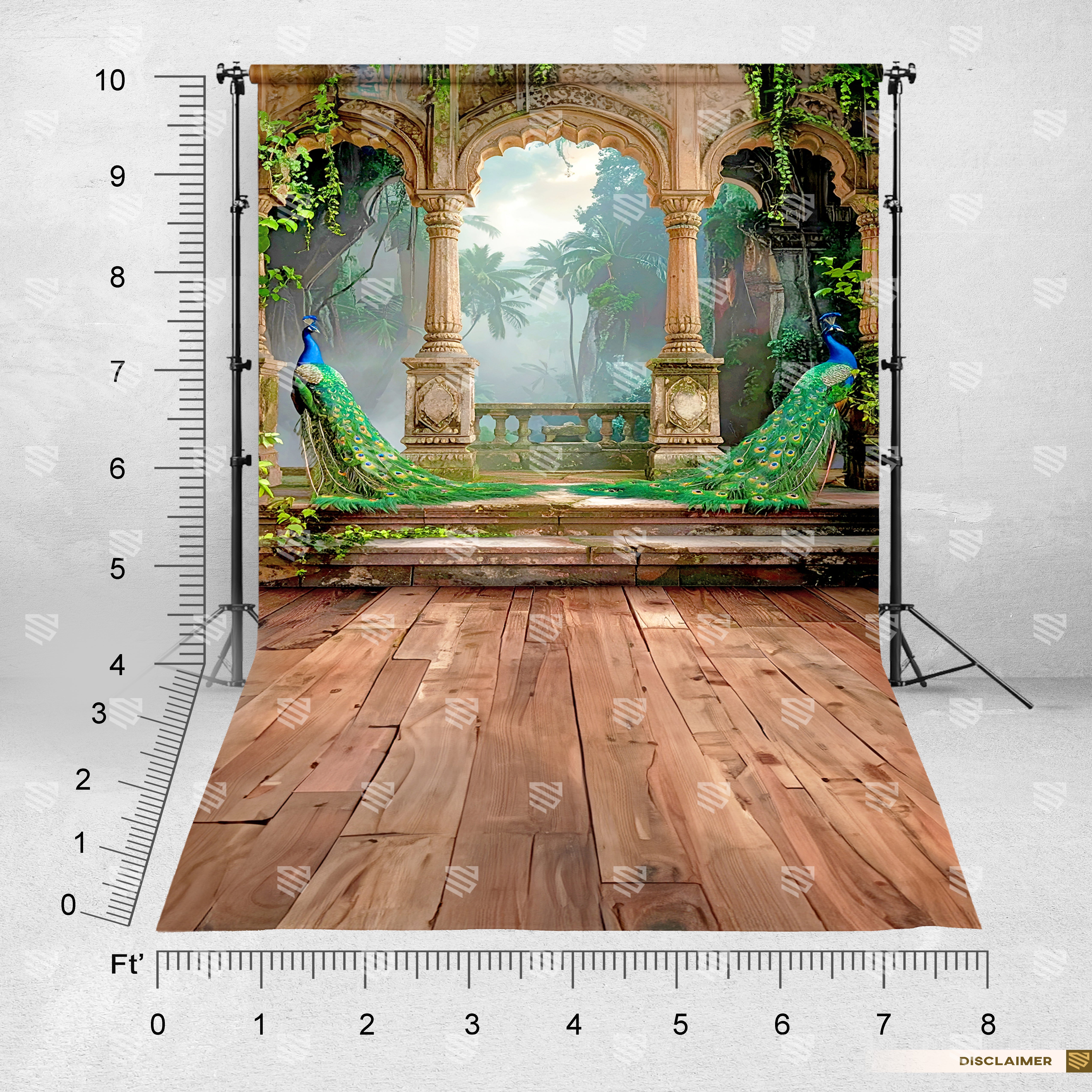 Regal Peacock Arch – A Royal Symphony of Nature