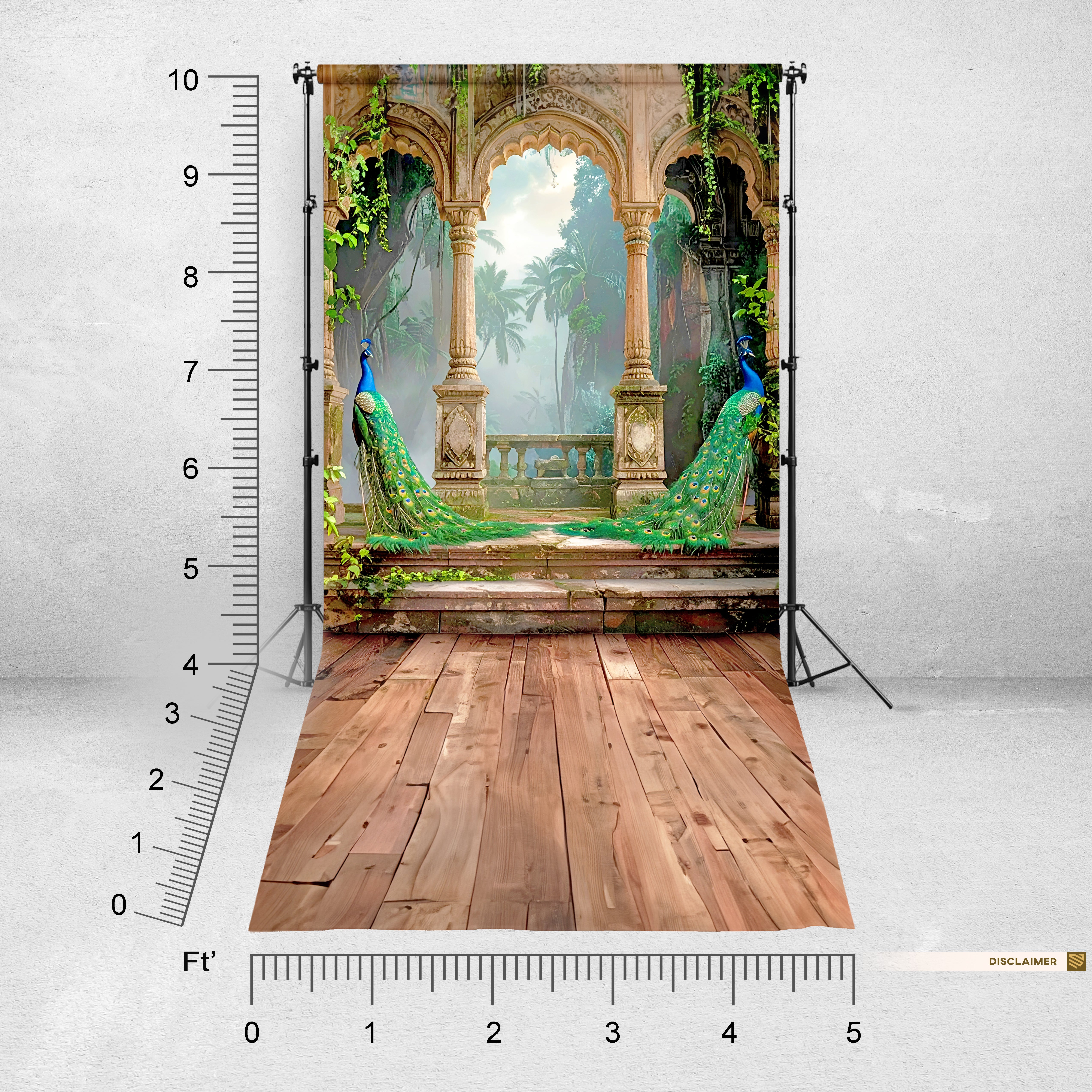 Regal Peacock Arch – A Royal Symphony of Nature