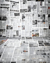 Retro Press Archive Wall Backdrop