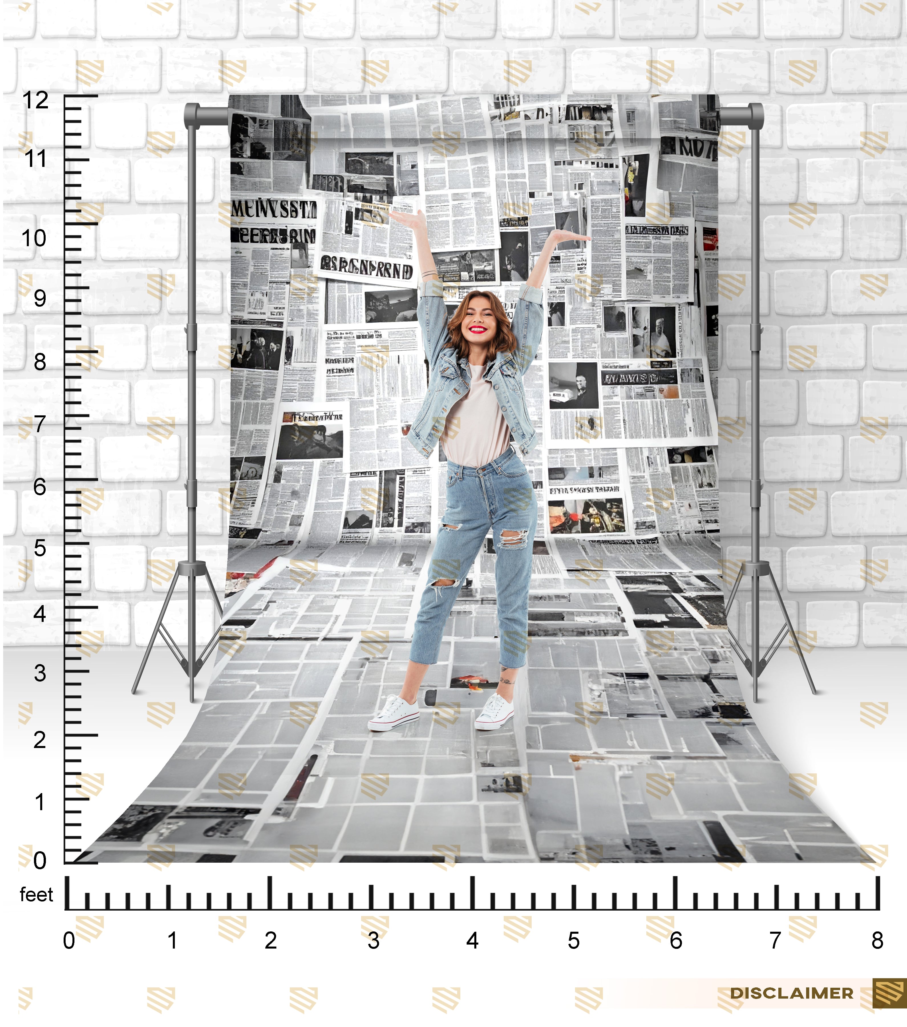 Retro Press Archive Wall