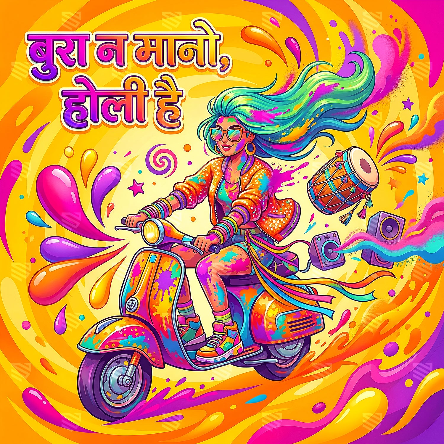 Ride of Holi Joy