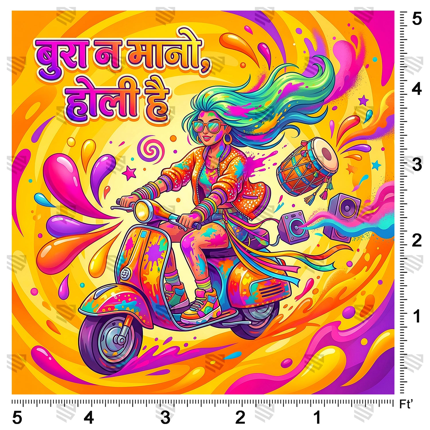 Ride of Holi Joy