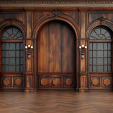 Royal Wooden Palace Backdrop