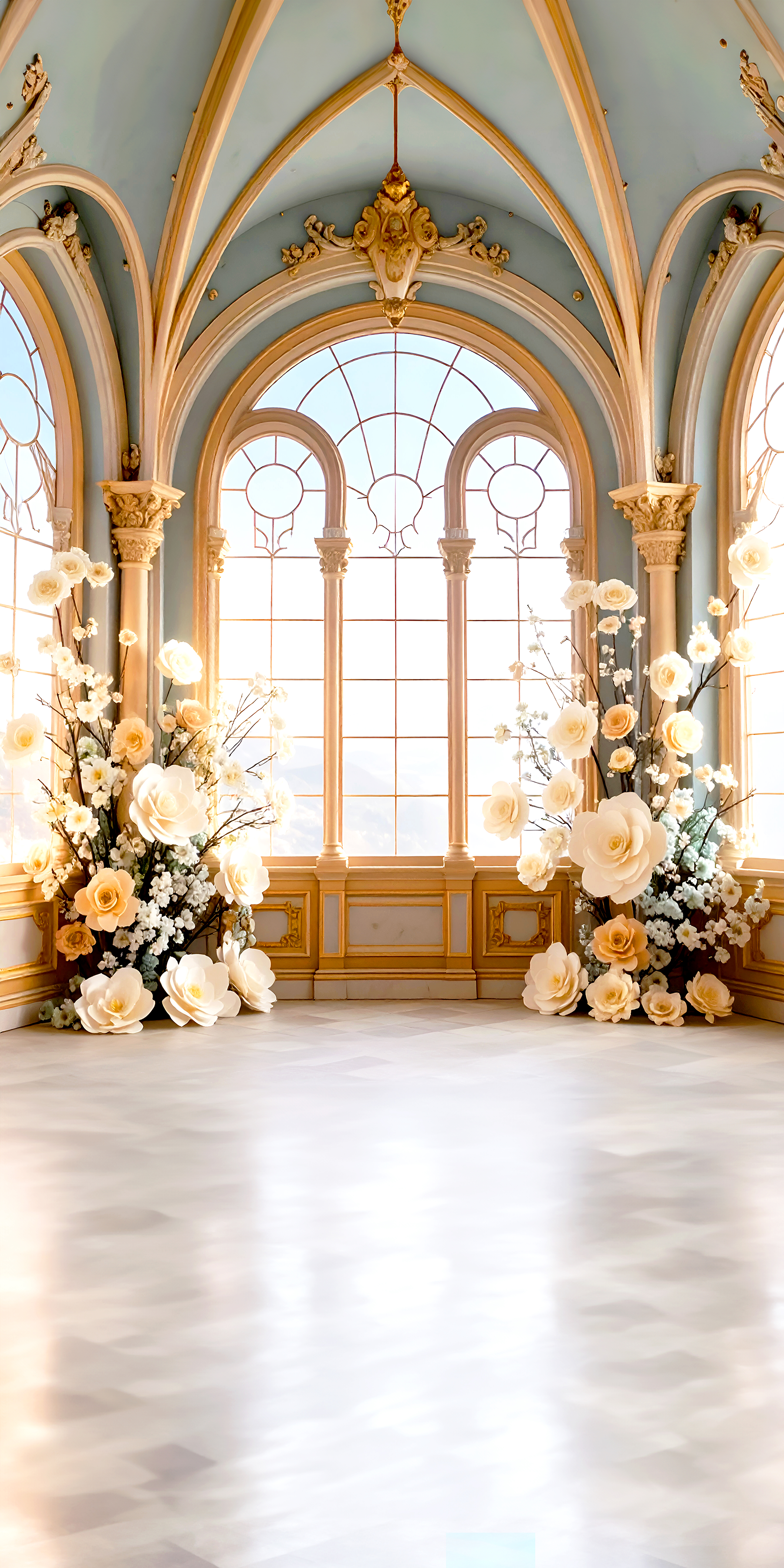 Royal Blossom Hall – A Grand Symphony of Light & Elegance