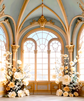 Royal Blossom Hall Backdrop