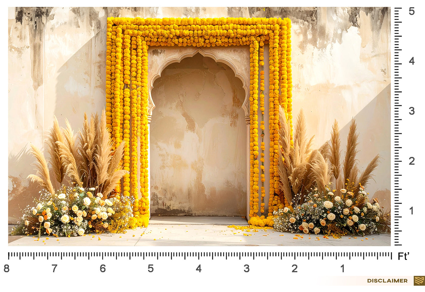 Royal Marigold Arch