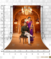 Royal Palace Pregnancy Photoshoot Backdrop